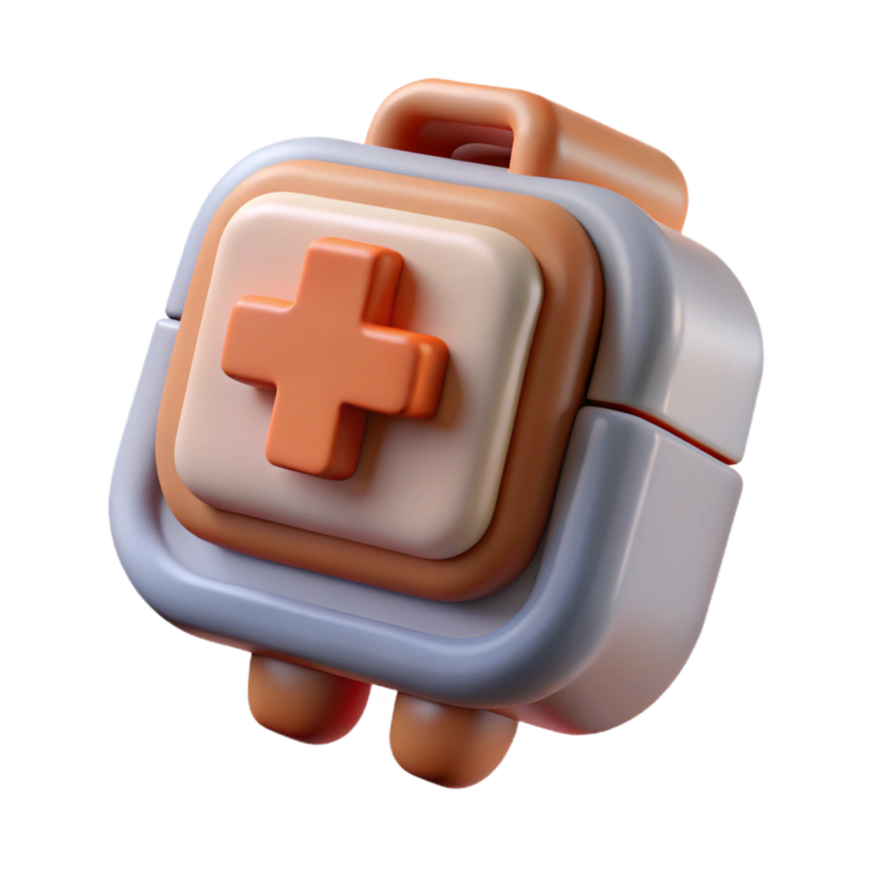 wonderful rustic D Printed Medical Device Close Up Transparent Background high quality png