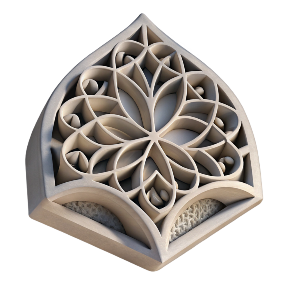 impressive classic D Printed Part with Fdm Layers Isolated 4K png
