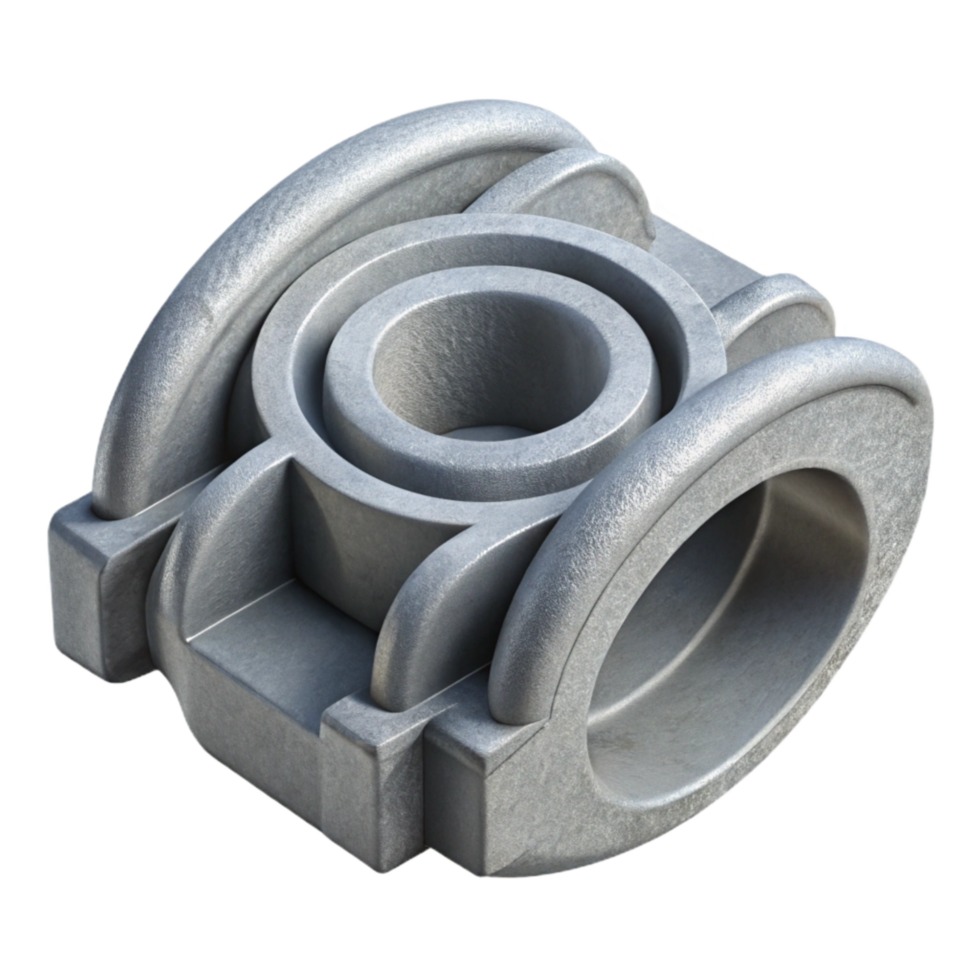 magnificent minimalist D Printed Part with Fdm Layers Isolated high resolution png