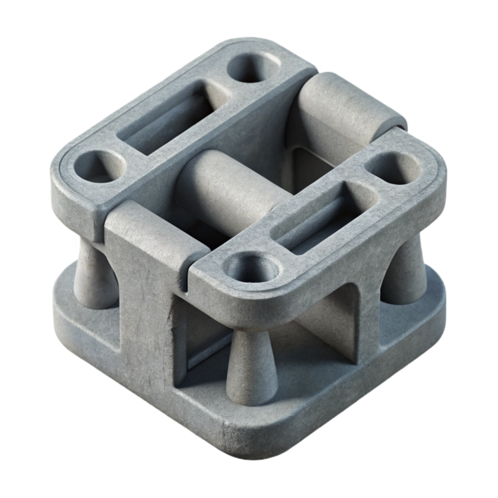 extraordinary modern D Printed Part with Fdm Layers Isolated authentic png