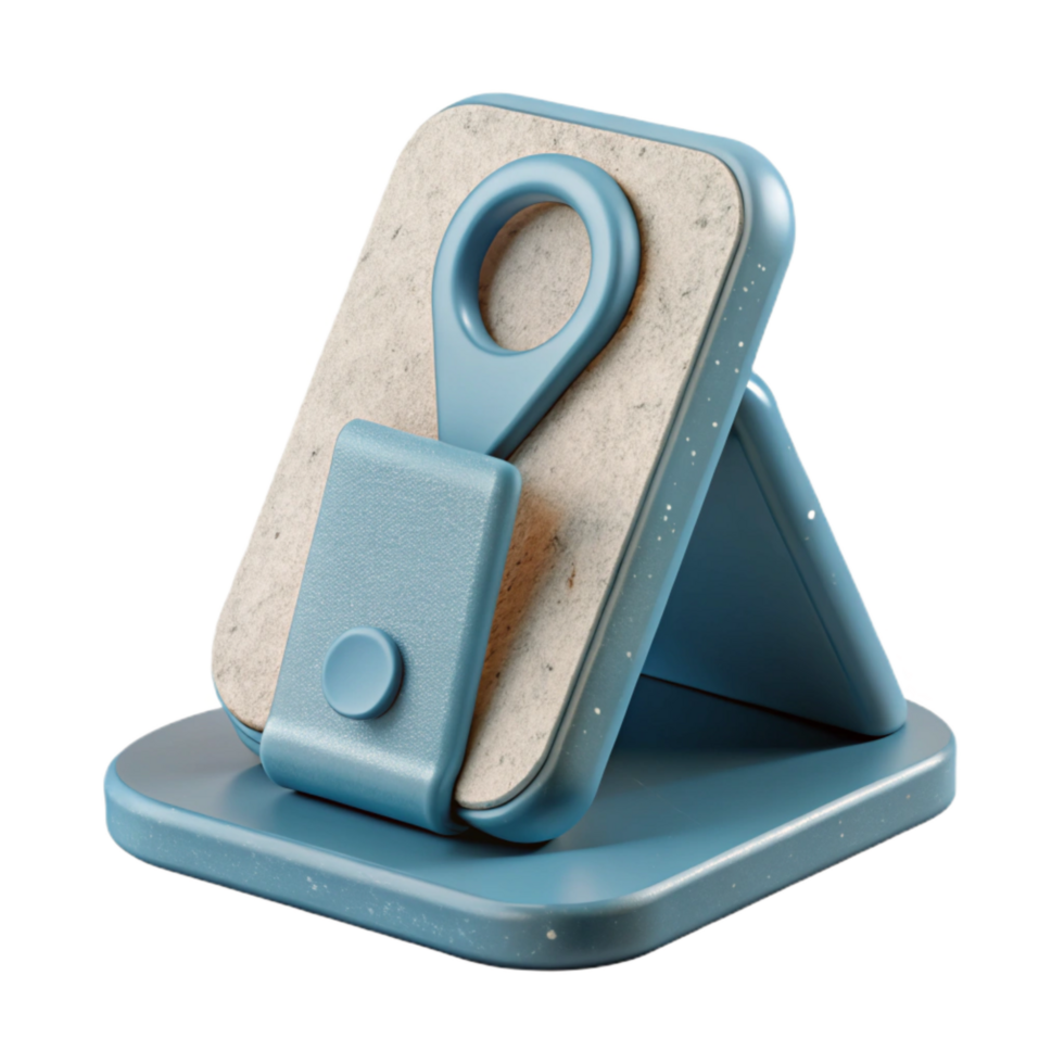 extraordinary modern D Printed Phone Stand Detailed View Cutout professional png