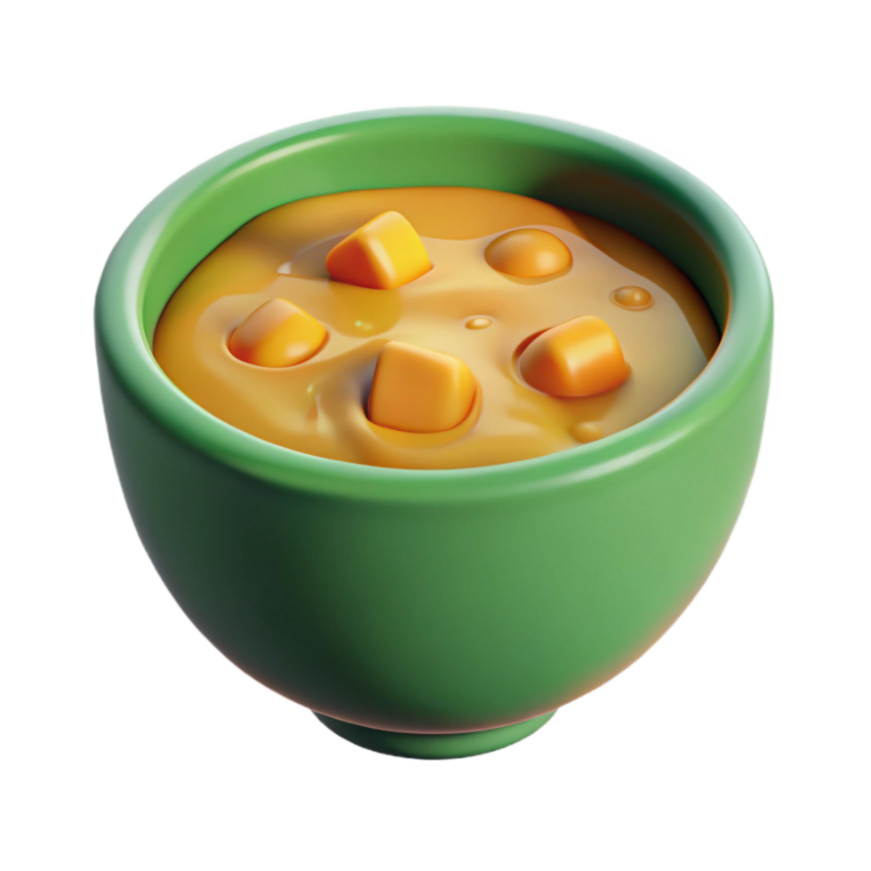beautiful artistic D Printed Soup From Air Transparent Background original png