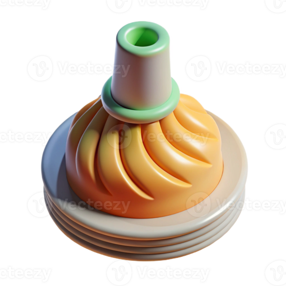 vibrant creative D Printer Nozzle Extruding Filament Transparent Background authentic png