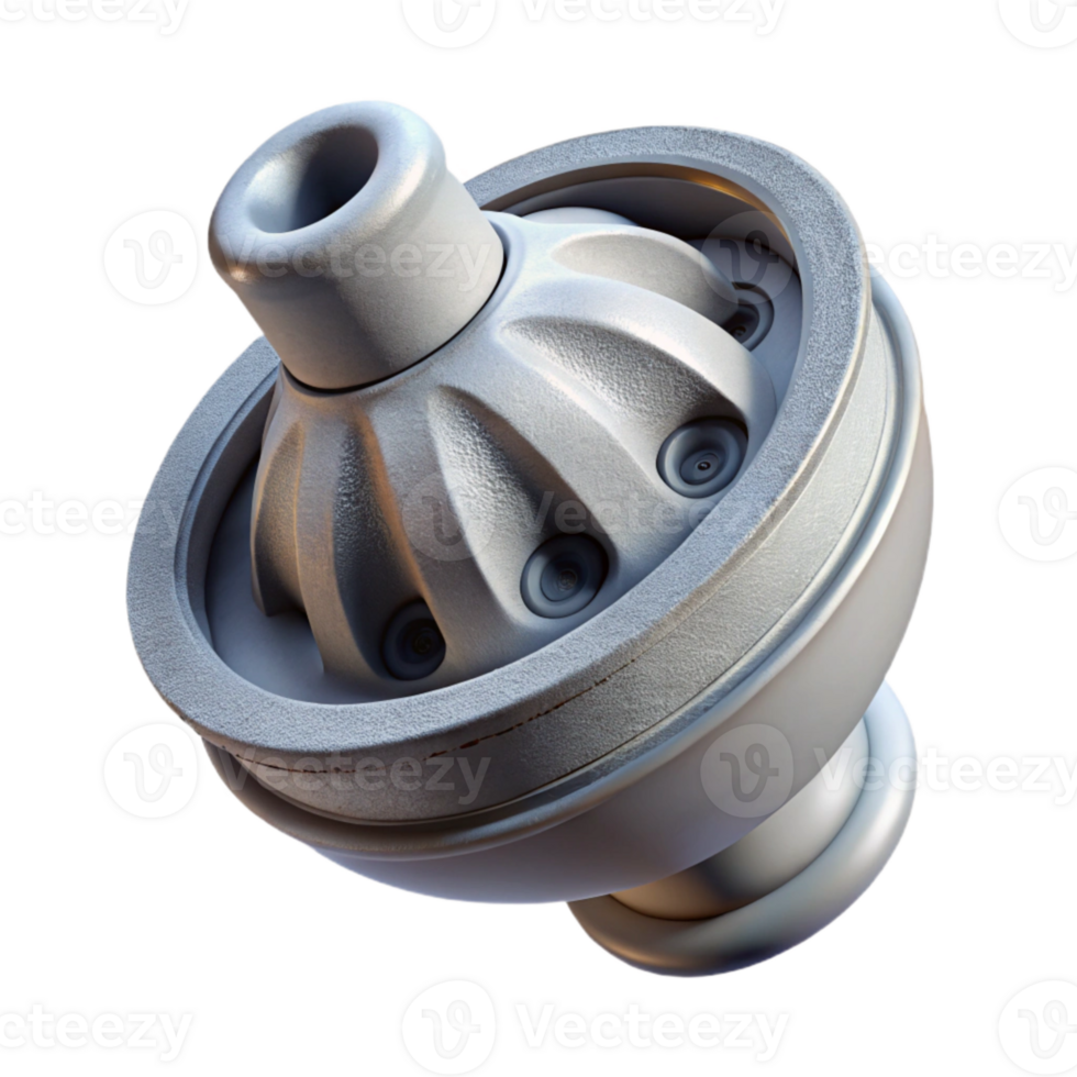 extraordinary artistic D Printer Nozzle Close Up View Isolated high resolution png