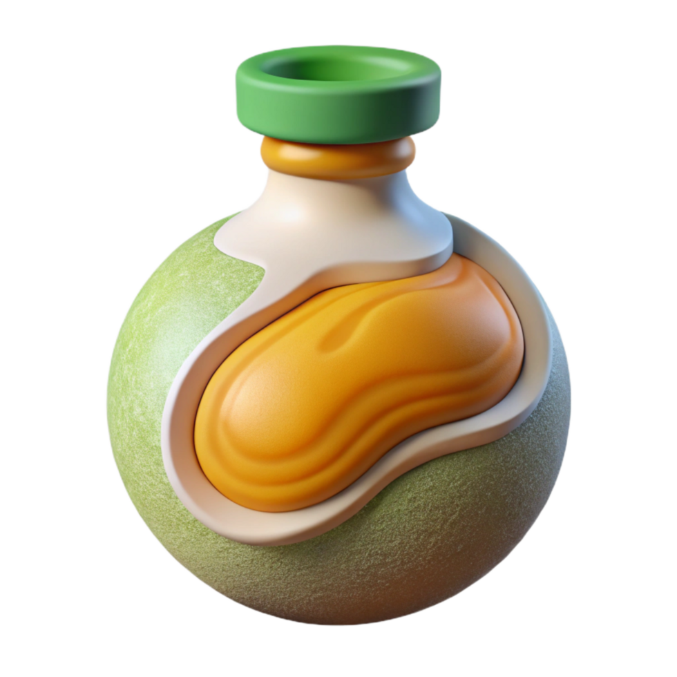 dramatic artistic D Rendered Nutrient Solution Cutout premium png