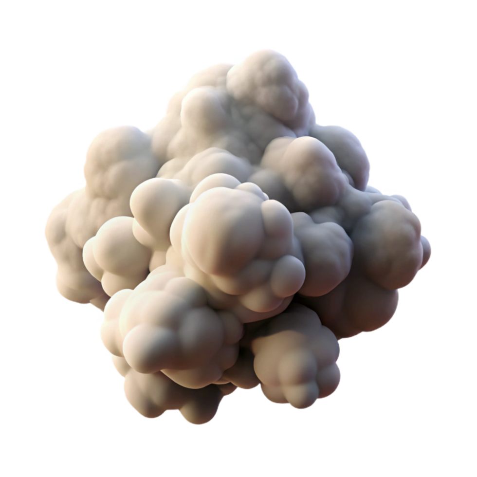serene minimalist Dry Ice Smoke Plumes Isolated on Transparent Background original png