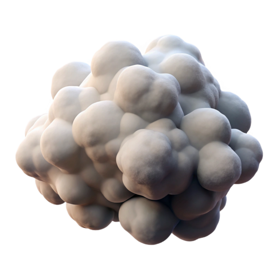 elegant traditional Dry Ice Smoke Plumes Isolated on Transparent Background authentic png