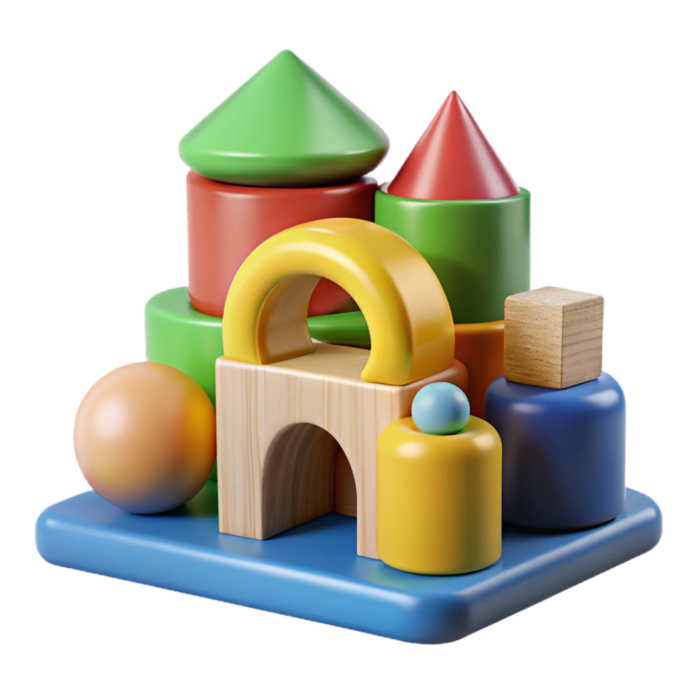 wonderful creative Early Childhood Education Toys Cutout premium png
