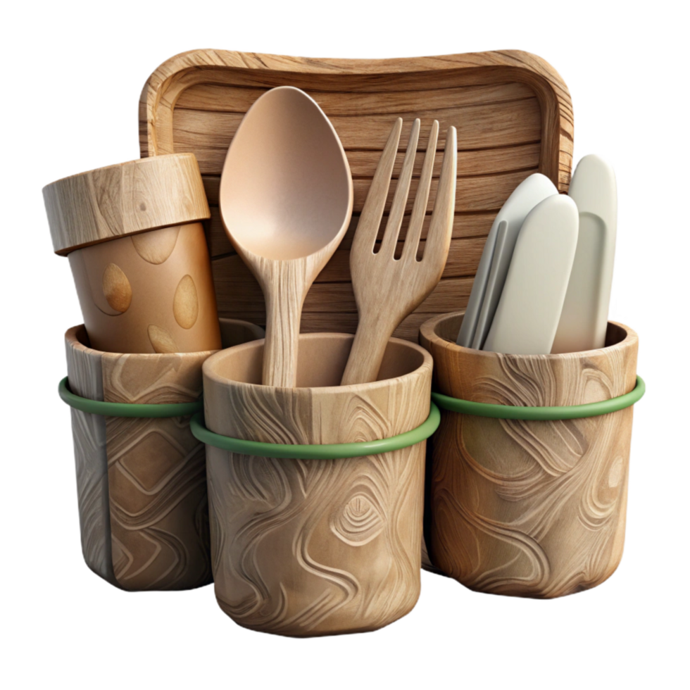 impressive artistic Eco Friendly Packaging Materials Collection Cutout exclusive png