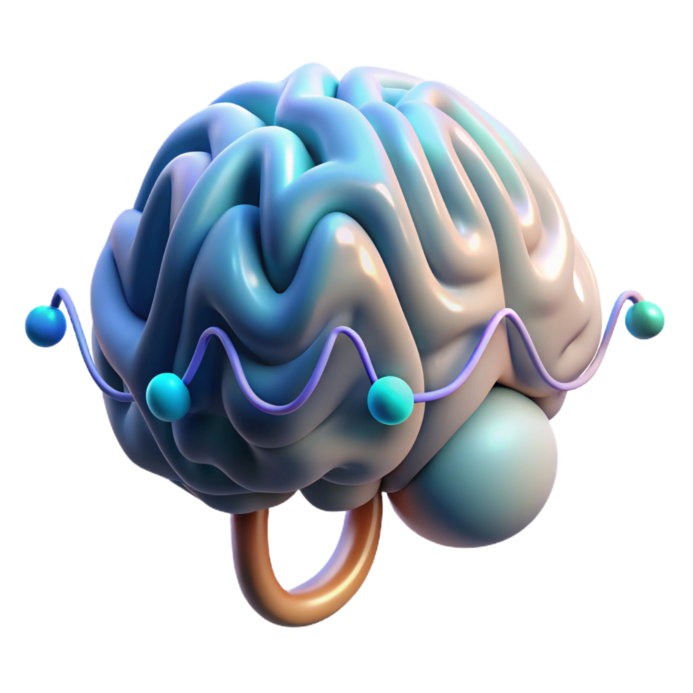 vibrant creative Eeg Data Stream Live Visualization Transparent Background authentic png