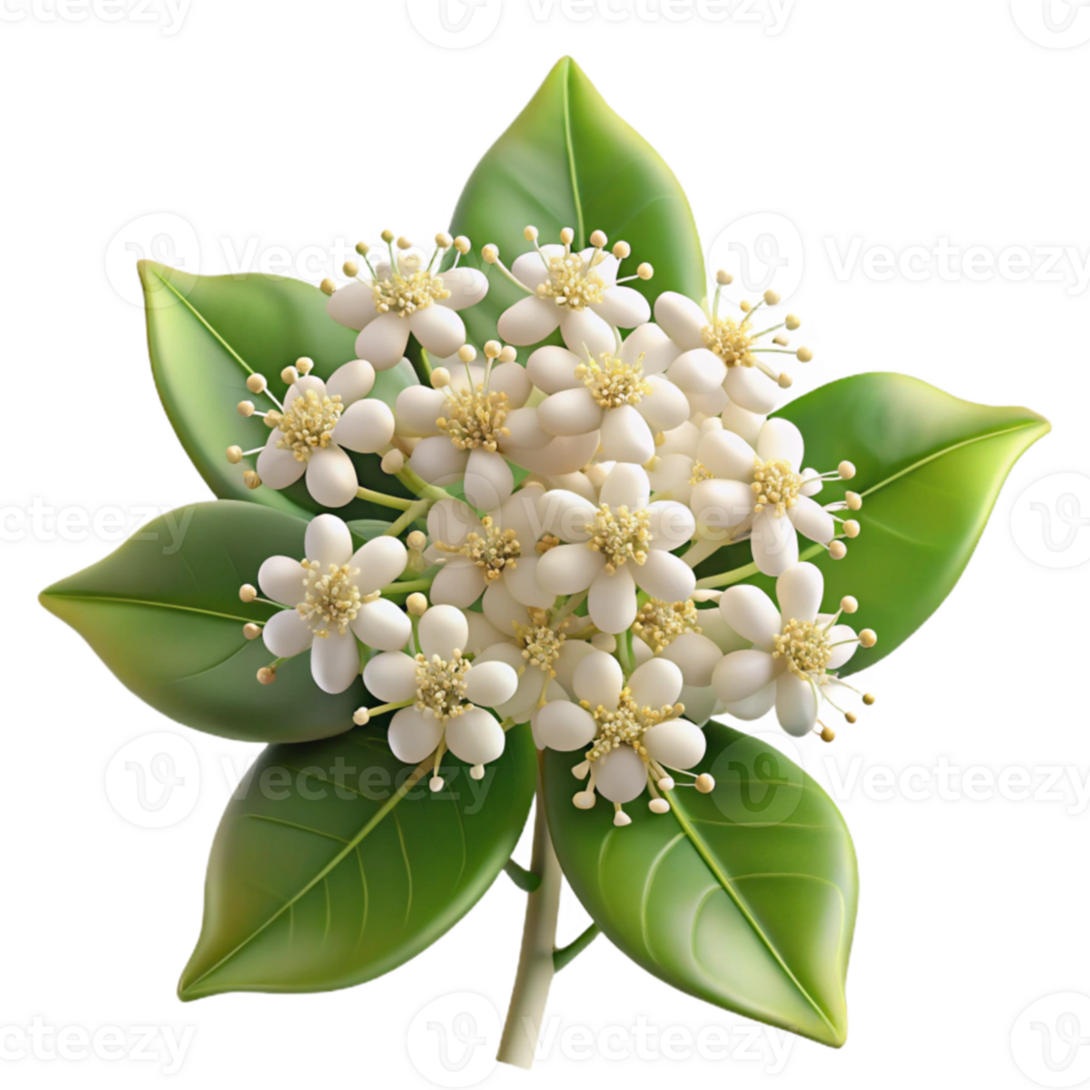 impressive classic Elderflower Blossoms Isolated with Delicate Texture detailed png