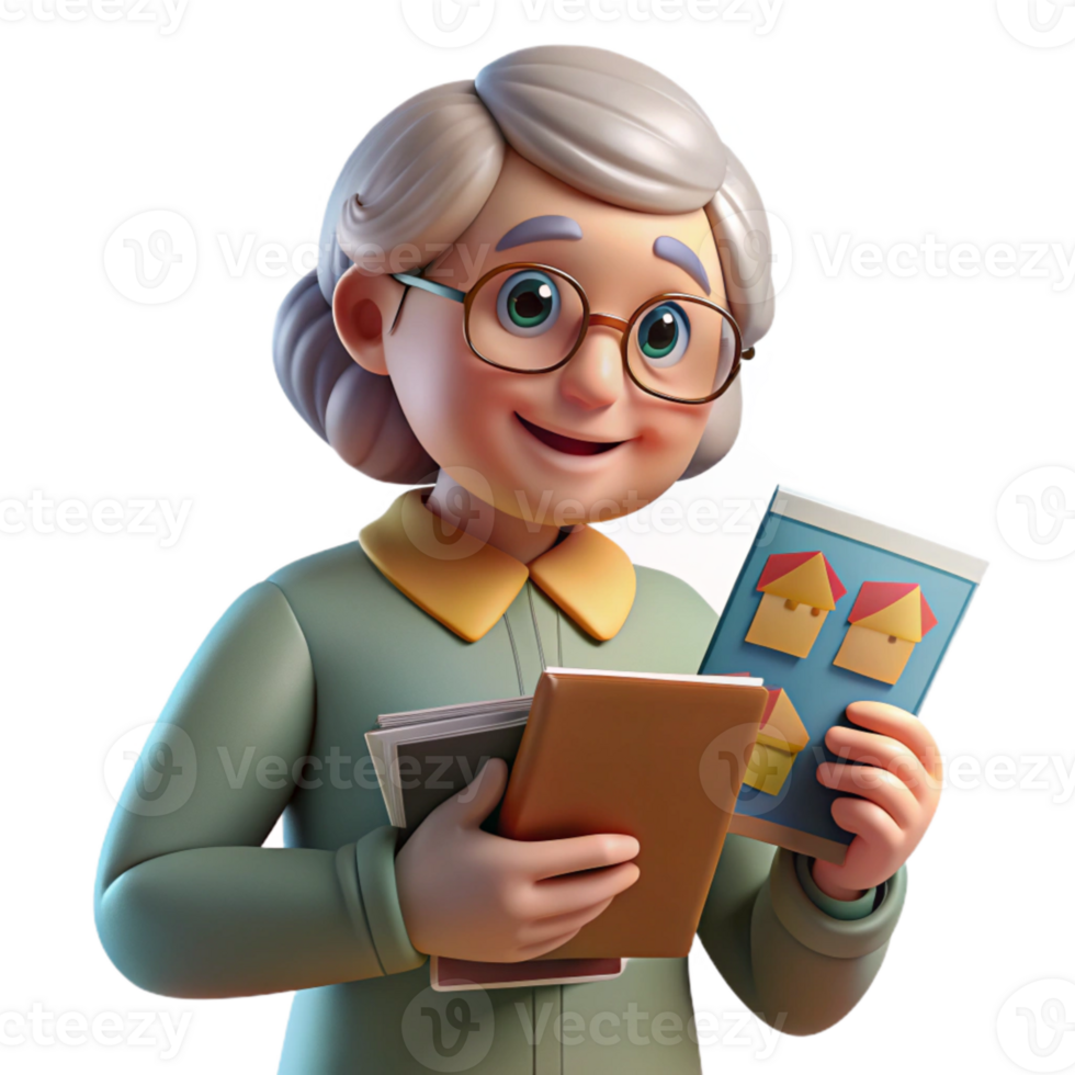 wonderful artistic Elderly Woman Sharing Memories Transparent Background original png