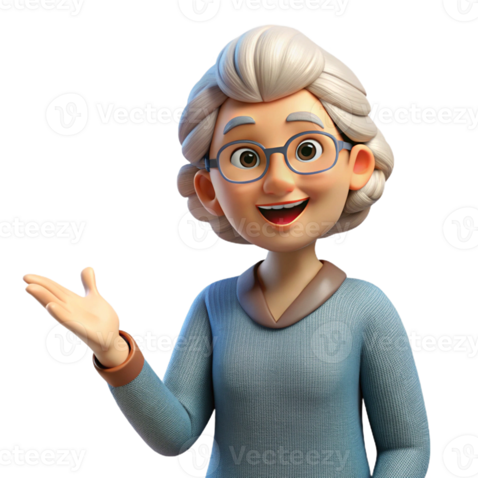 magnificent traditional Elderly Woman Sharing Life Lessons Transparent Background authentic png