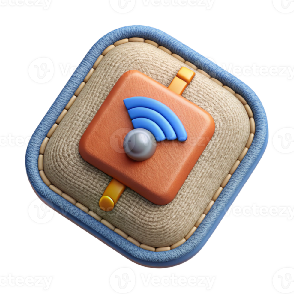 wonderful contemporary Electronic Textile Patch with Microchip Transparent Background authentic png