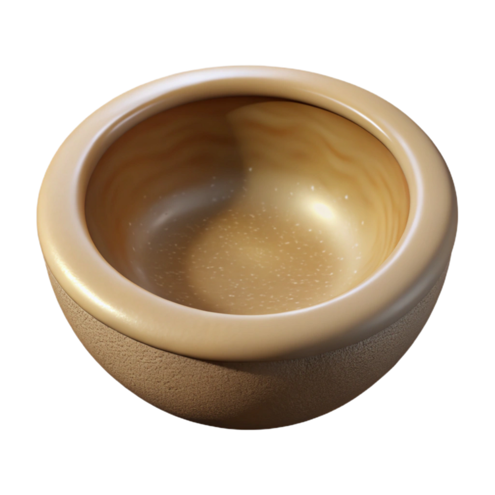 extraordinary classic Empty Bowl Top View Isolated Element genuine png