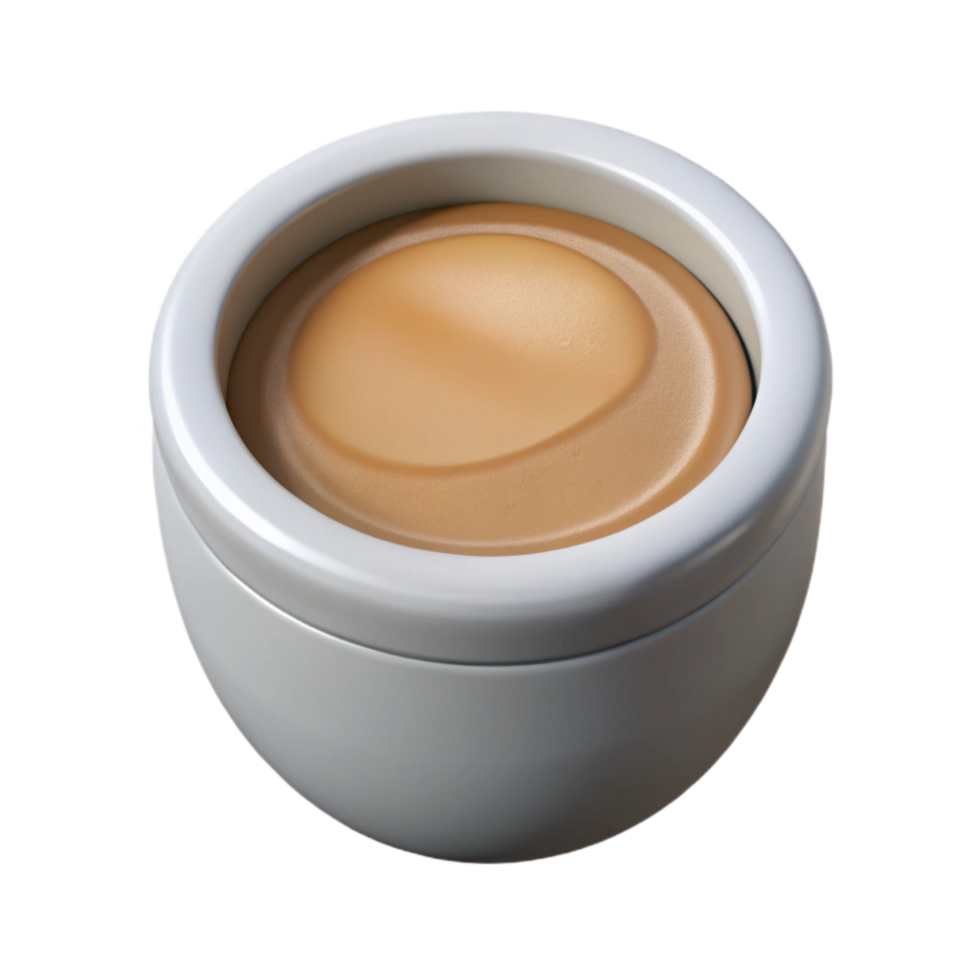 extraordinary artistic Empty Coffee Cup Top View Isolated Transparent Background high quality png