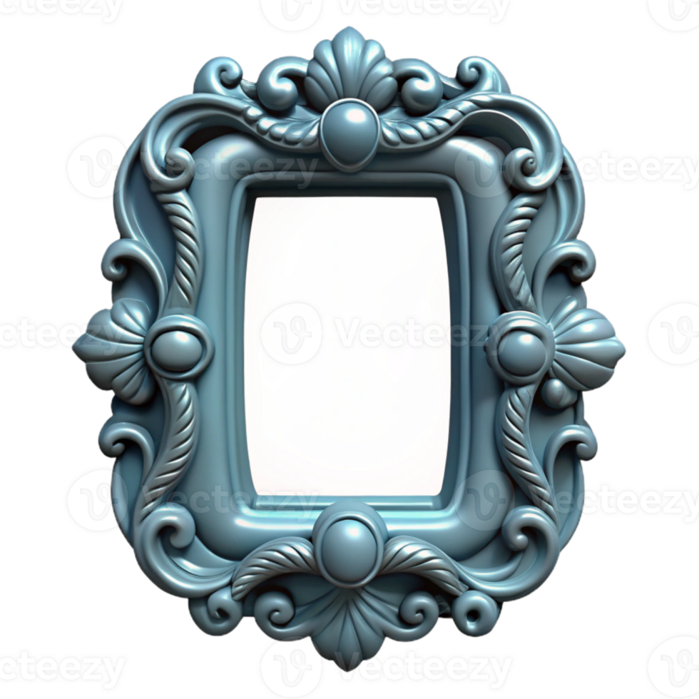 extraordinary contemporary Empty Picture Frame Ornate Style Isolated Element high quality png