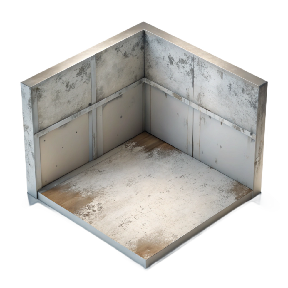 stunning modern Empty White Room Corner Isolated original png