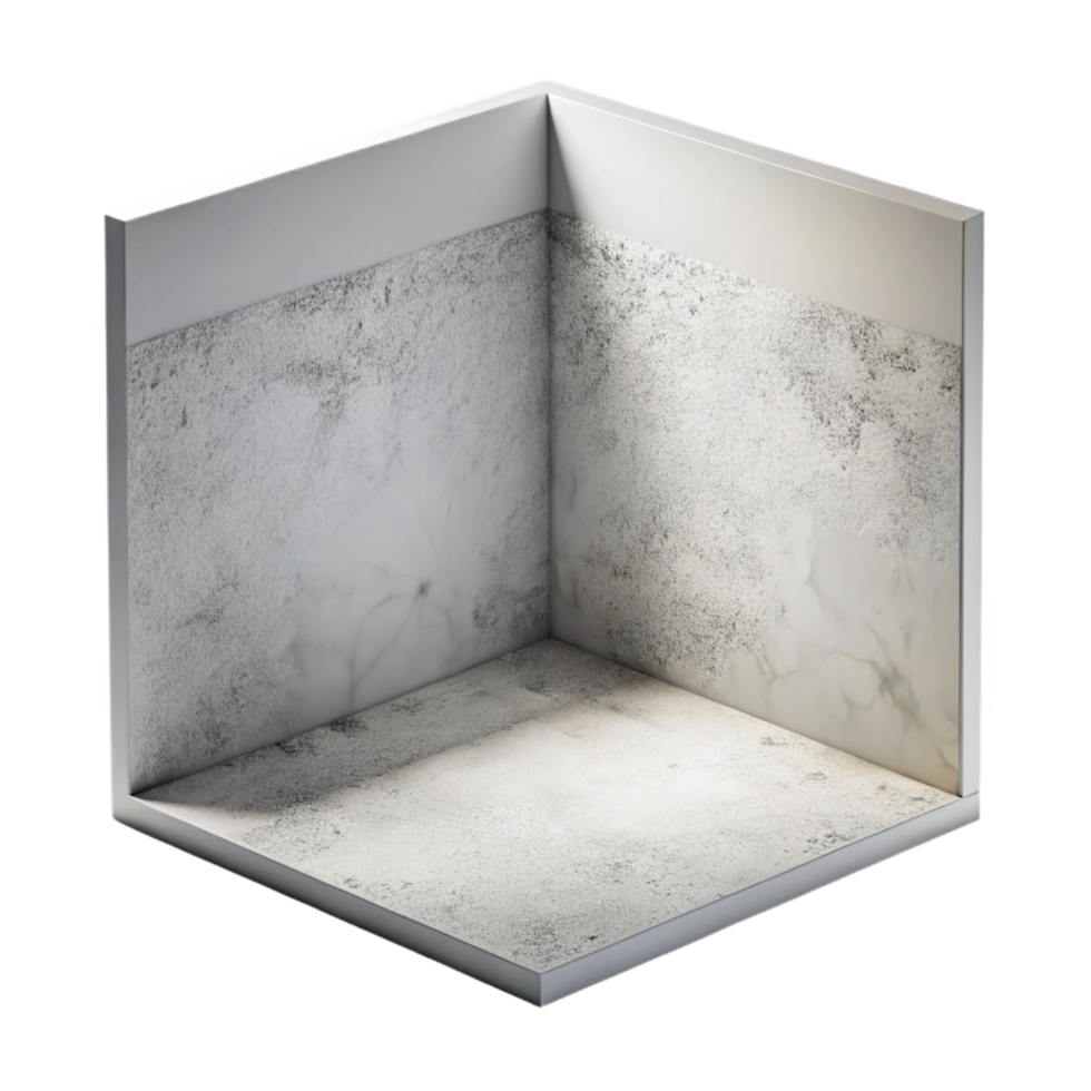 impressive creative Empty White Room Corner Isolated original png