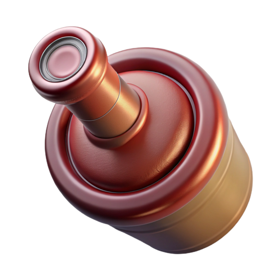 extraordinary classic Empty Wine Bottle Top View Isolated Element original png