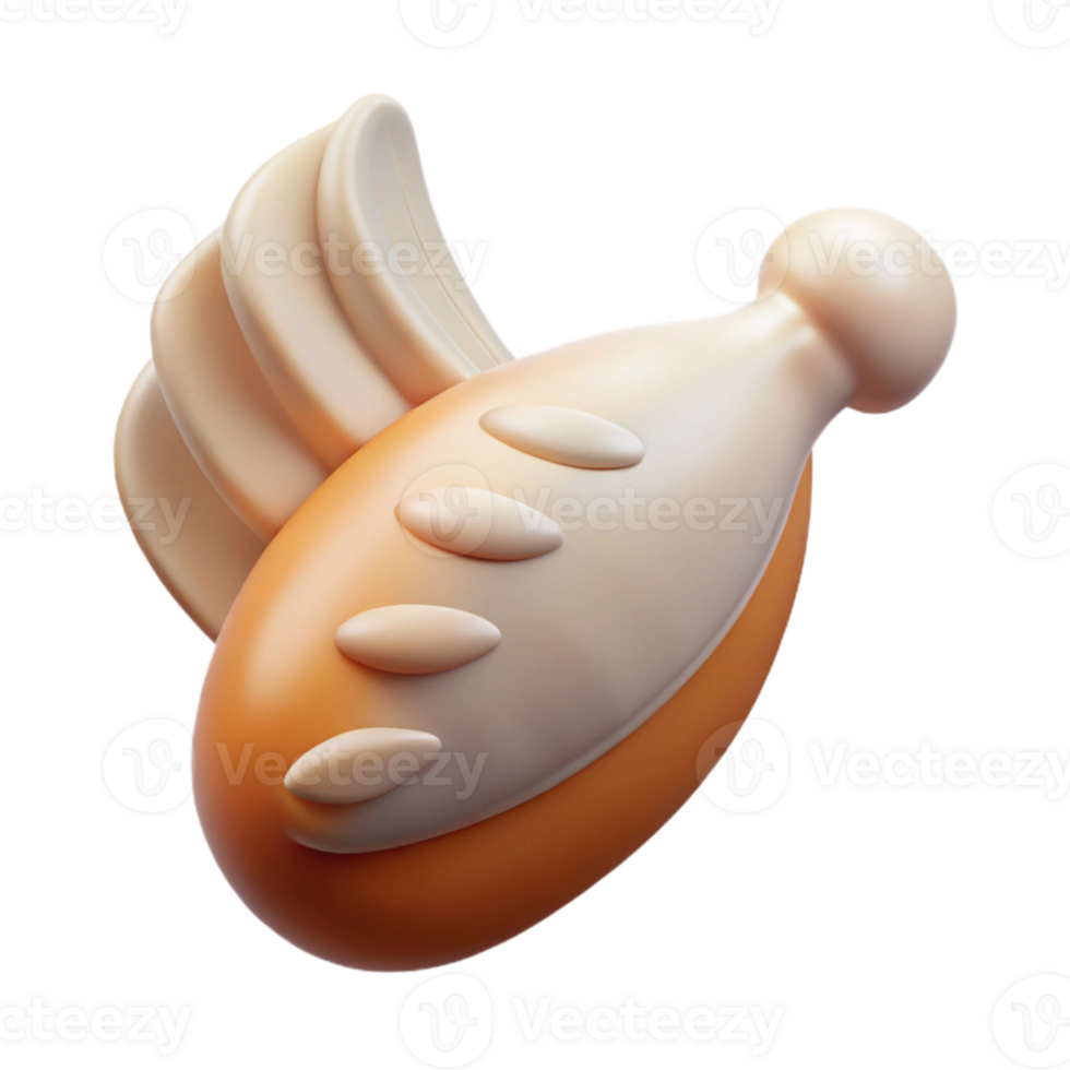 impressive vintage Engineered Poultry Wing White Meat Cutout exclusive png