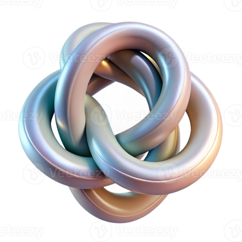 elegant traditional Entwined Souls in Abstract Forms Cutout Transparent Background detailed png