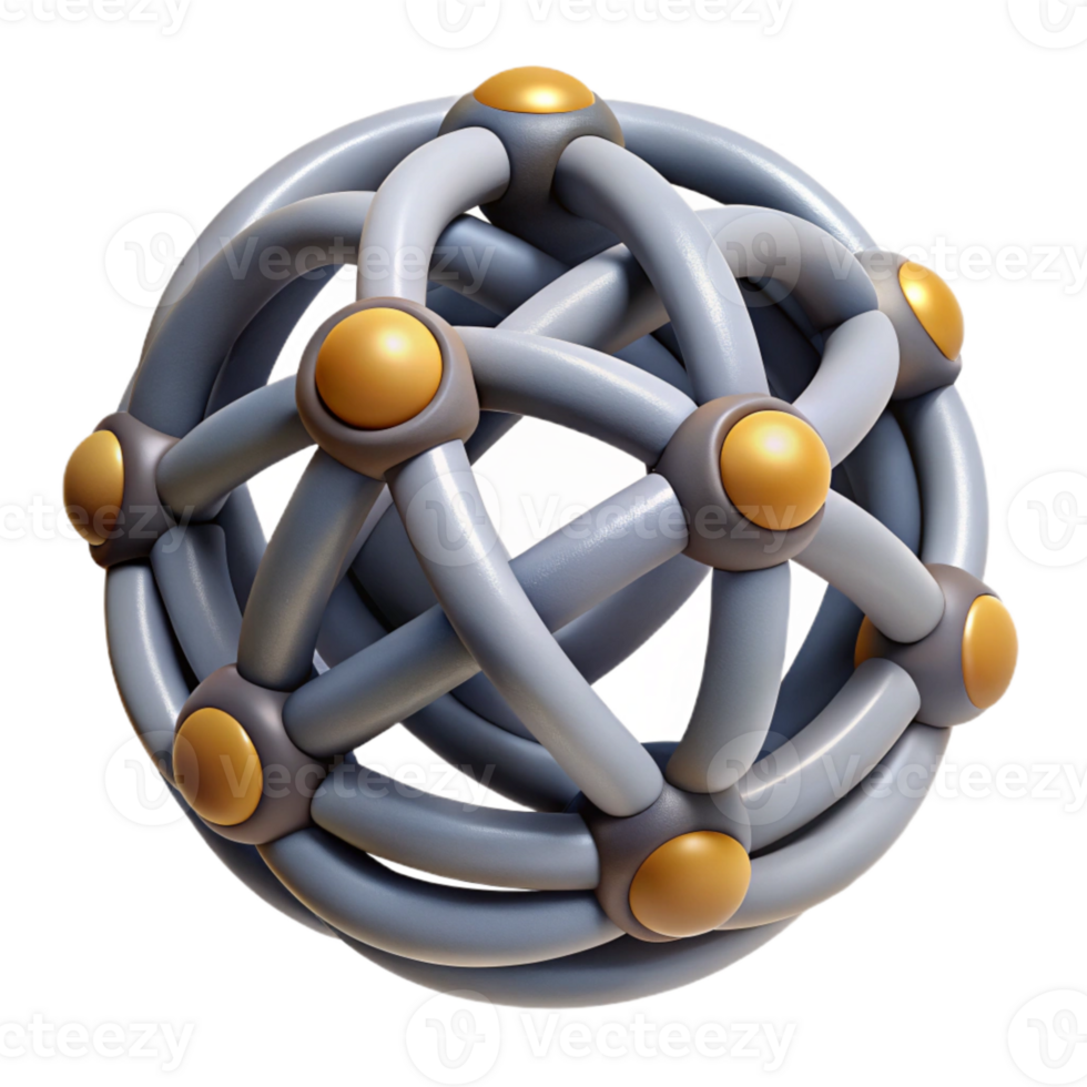 serene rustic Entanglement Based Communication System Top View Cutout Element premium png