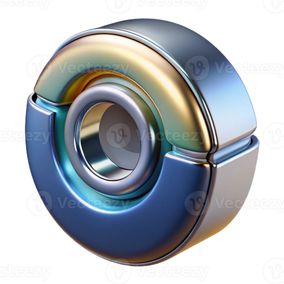 extraordinary vintage Evolving Gadget with Chrome Finish Transparent detailed png