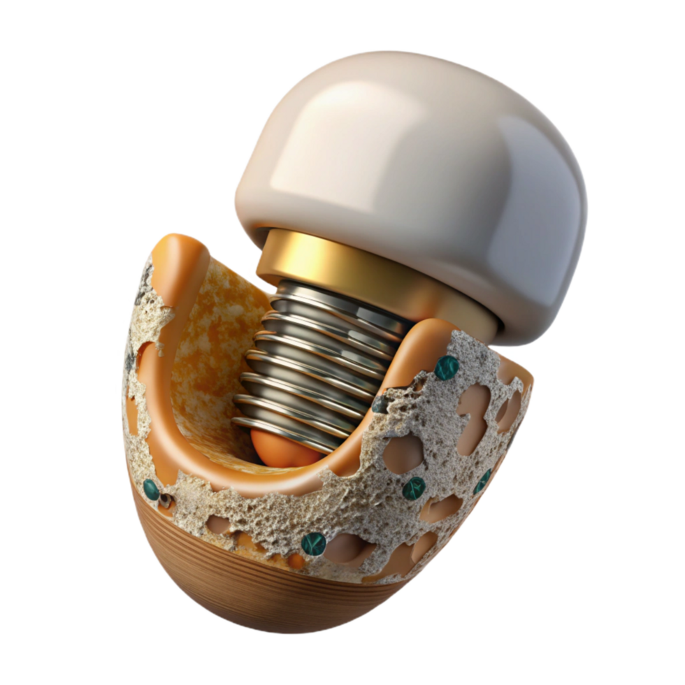 dramatic rustic Evolving Implant with Seamless Integration Cutout Element genuine png