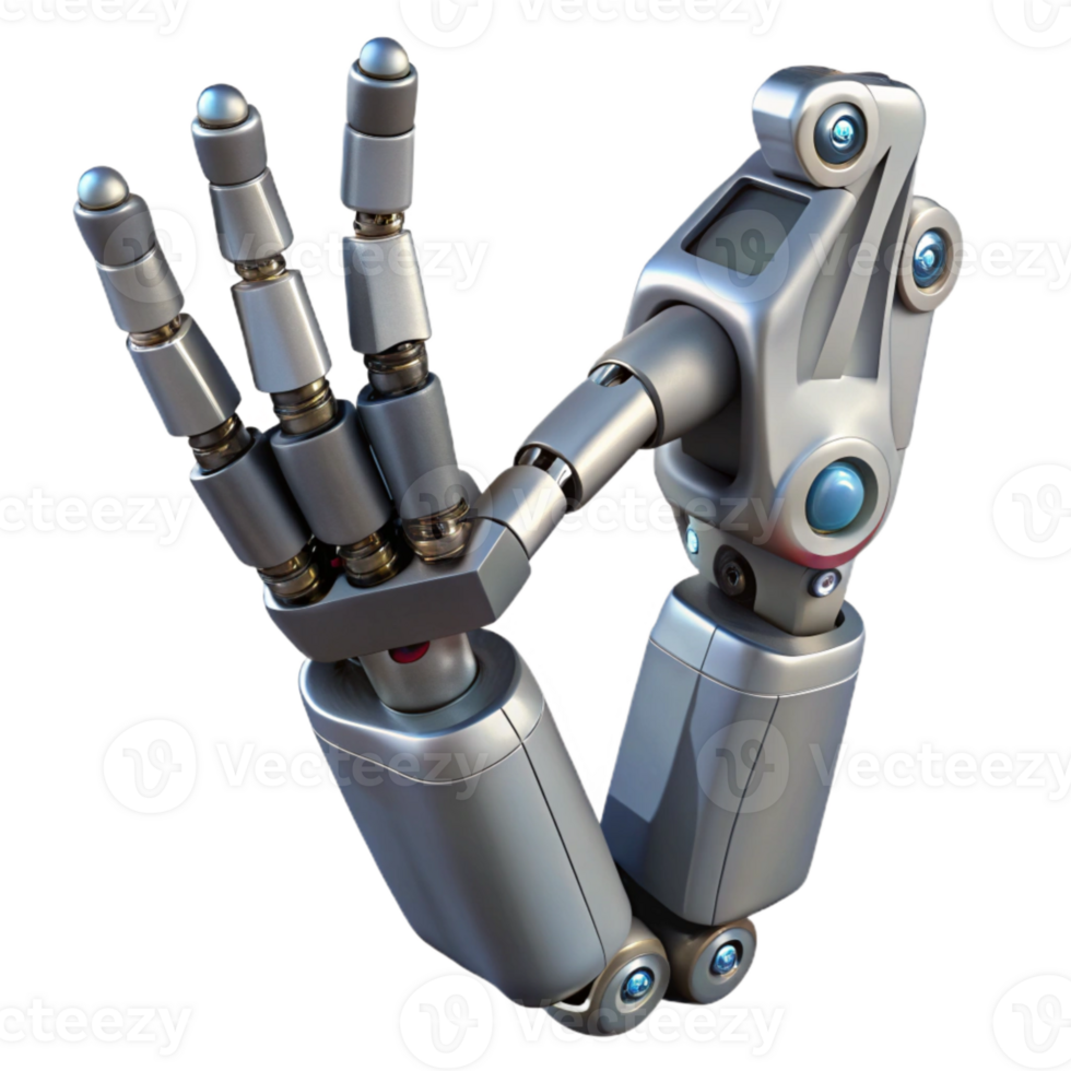 extraordinary modern Evolving Robotic Limb Articulated View Isolated Element professional png