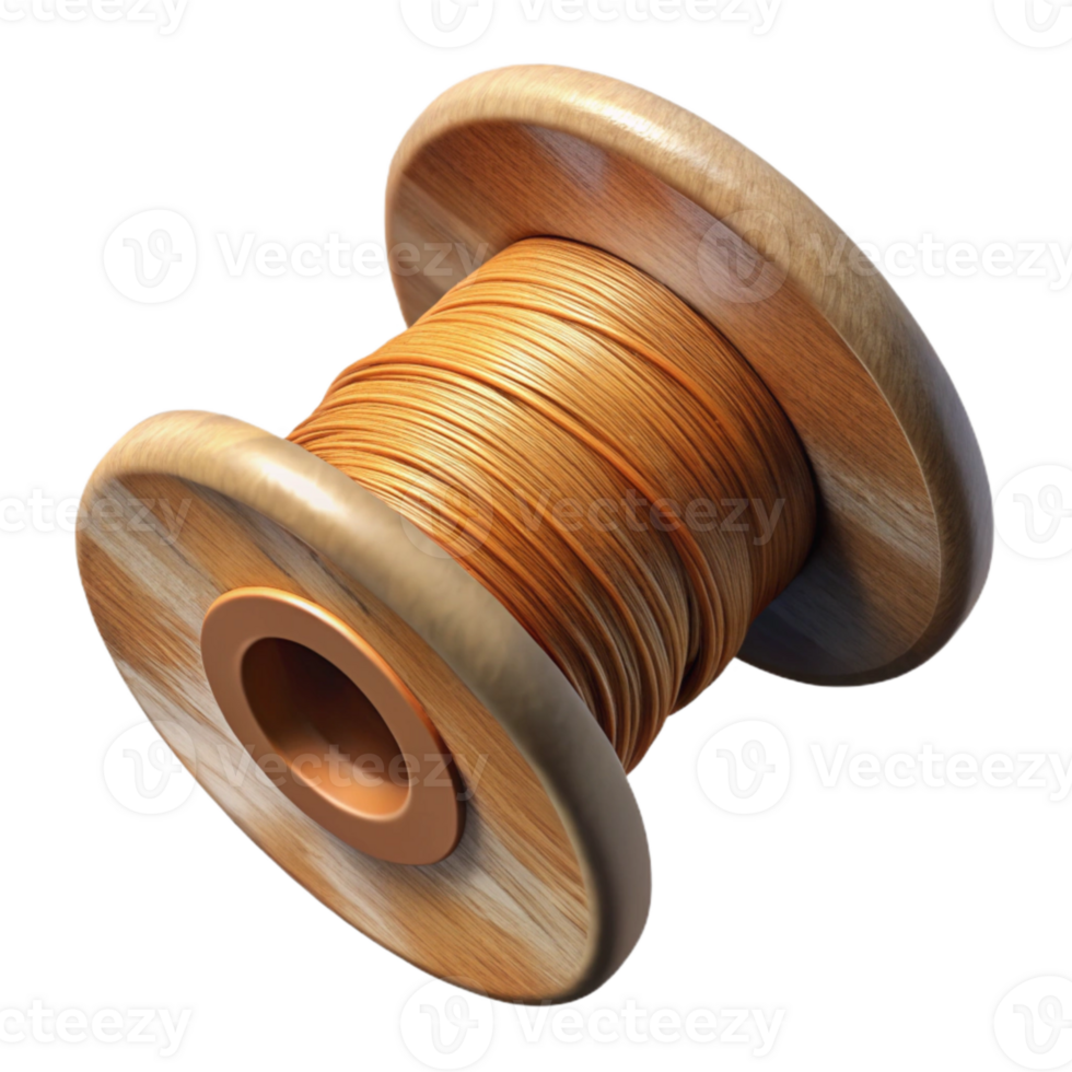 extraordinary contemporary Fiber Optic Thread Spool Cutout Element png