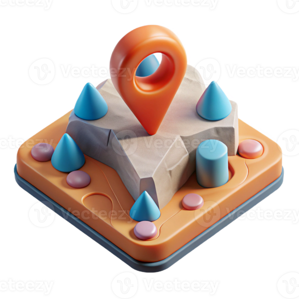 vibrant traditional Finished 3d Print on Build Plate Cutout exclusive png
