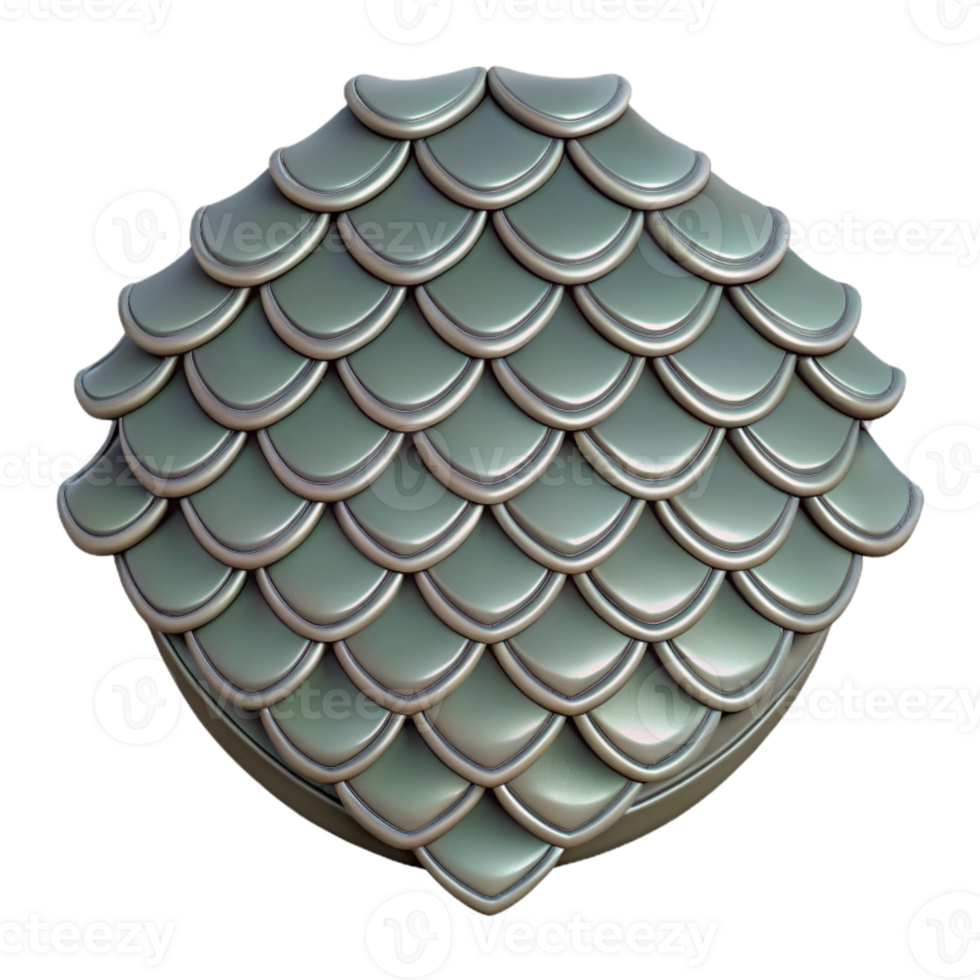 stunning rustic Fish Scale Inspired Tile Pattern Cutout high resolution png