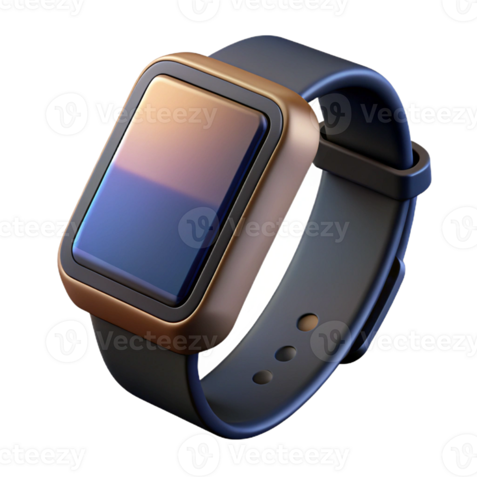 wonderful contemporary Fitness Tracker Black Screen Transparent Background high resolution png