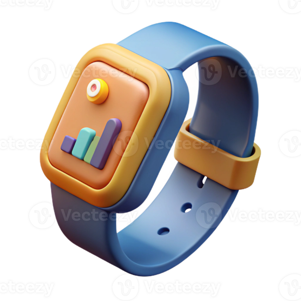 dramatic abstract Fitness Tracker Data Display Cutout Isolated detailed png
