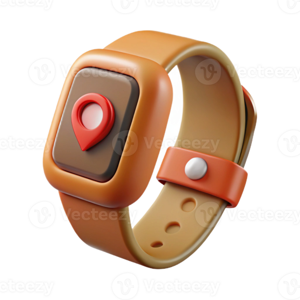 elegant contemporary Fitness Tracker Gps Tracking Active Isolated detailed png