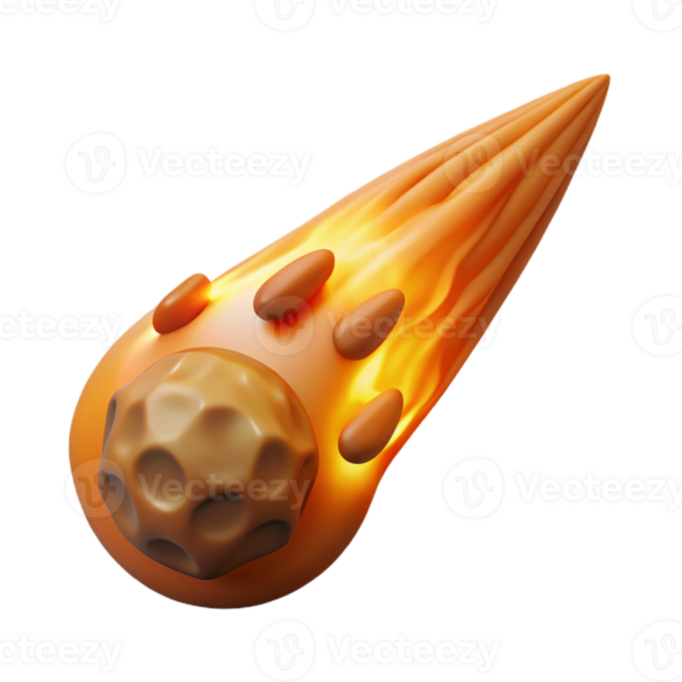 magnificent abstract Fleeting Comet Cutout Blazing Trail png
