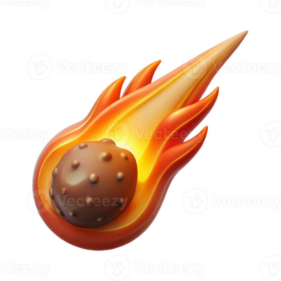 serene classic Fleeting Comet Cutout Blazing Trail high quality png