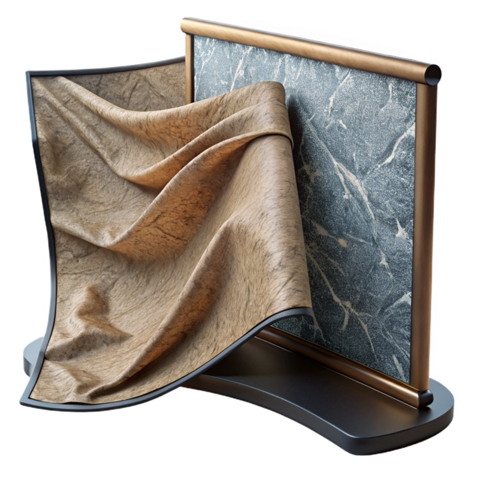 stunning classic Flexible Display Screen on Fabric Isolated high resolution png