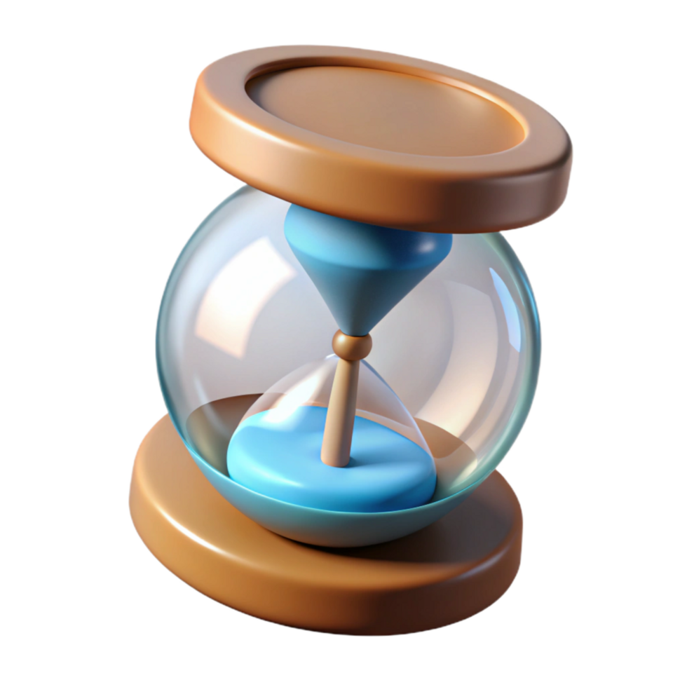 stunning vintage Floating Digital Timer Countdown Function Transparent Background high resolution png