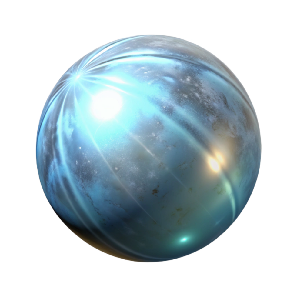 magnificent contemporary Floating Orb Emitting Light Rays Transparent genuine png