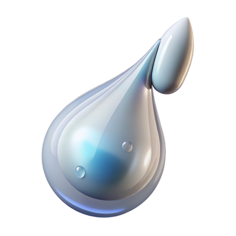 dramatic minimalist Floating Pipette Droplet Formation Transparent premium png
