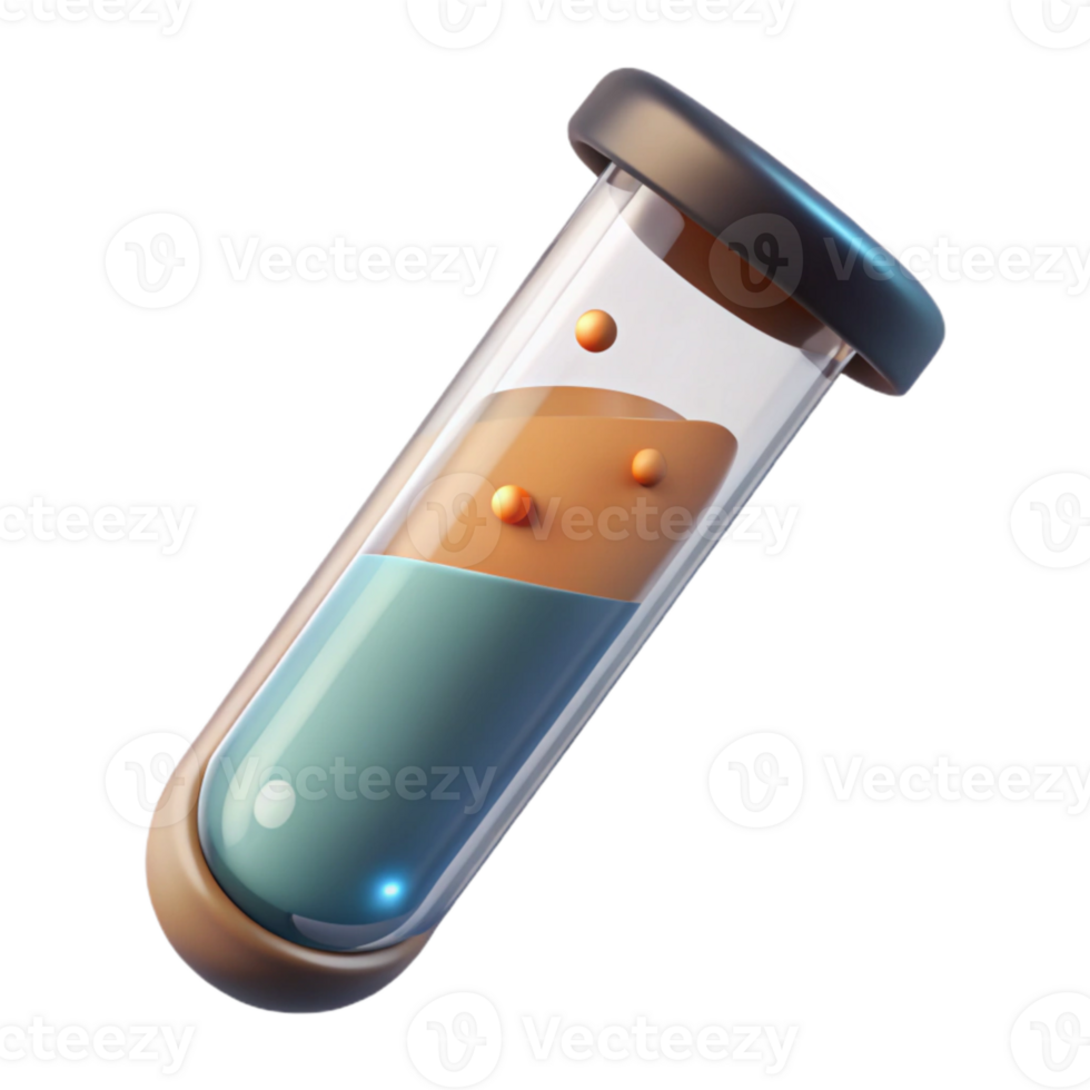 wonderful abstract Floating Test Tube Chemical Reaction Transparent genuine png