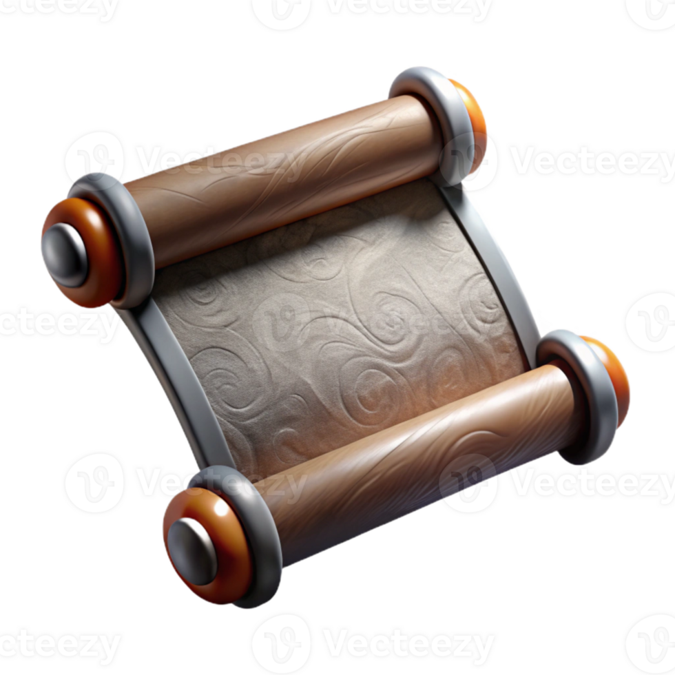 stunning artistic Floating Virtual Scroll Bar Metal Texture Isolated exclusive png