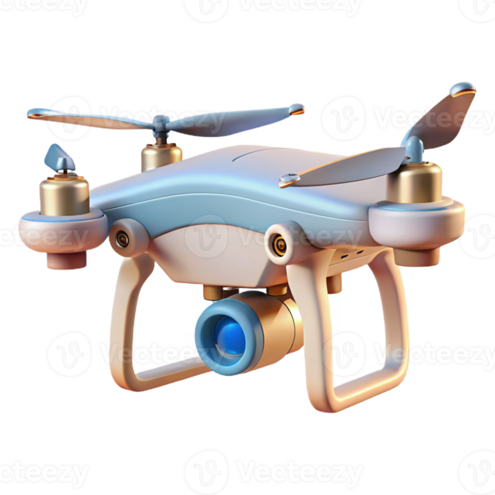 stunning creative Flying Drone Camera Drone Bottom View Transparent Background genuine png