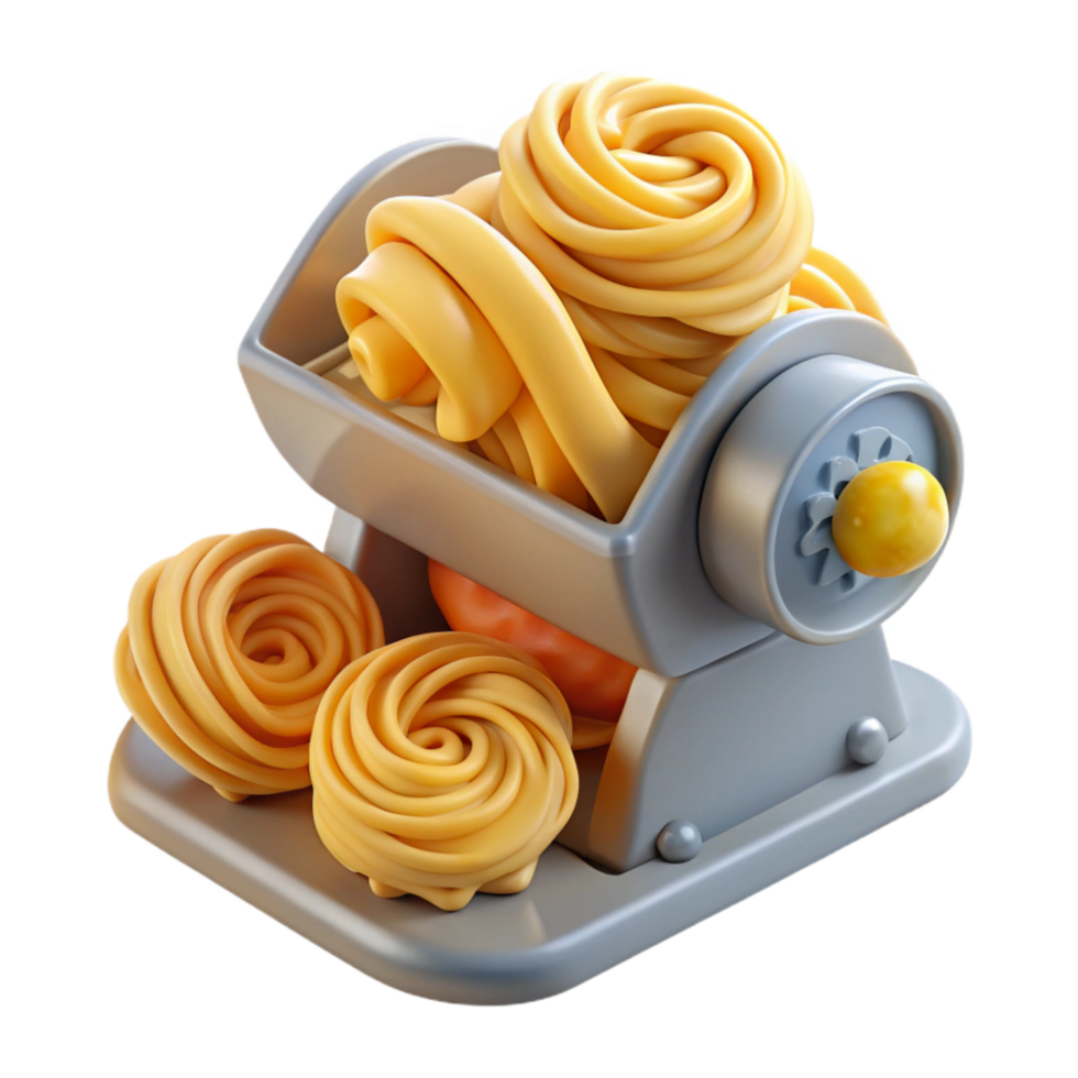 wonderful classic Food Replicator Creating Pasta Isolated detailed png