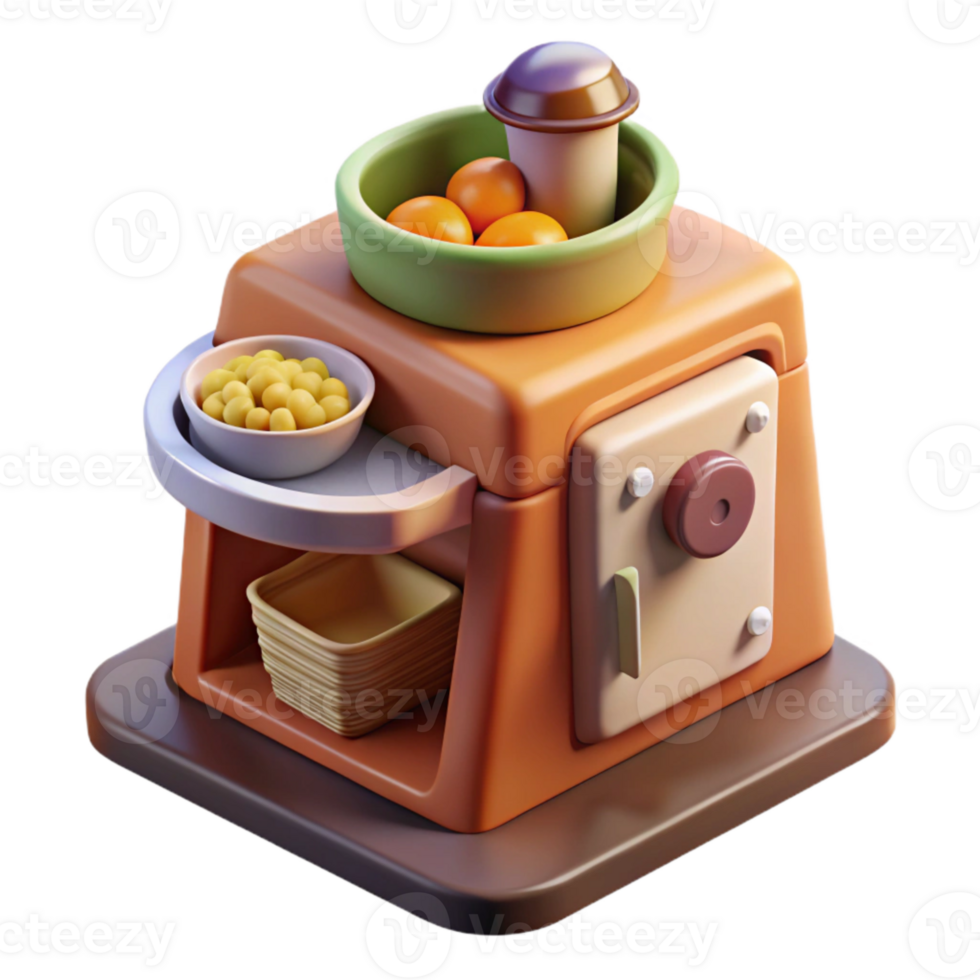 serene minimalist Food Replicator Dispensing a Drink Isolated original png