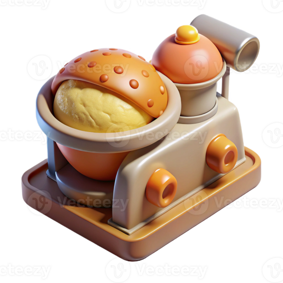 magnificent traditional Food Synthesizer Creating a Meal Isolated high resolution png