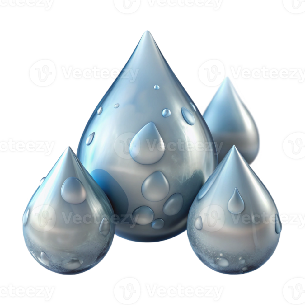 serene contemporary Frozen Water Drops Time Lapse Clear Ice Isolated detailed png