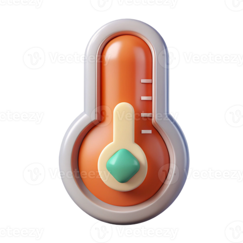 elegant vintage Fundraising Thermometer Icon Transparent Background Rising Level png